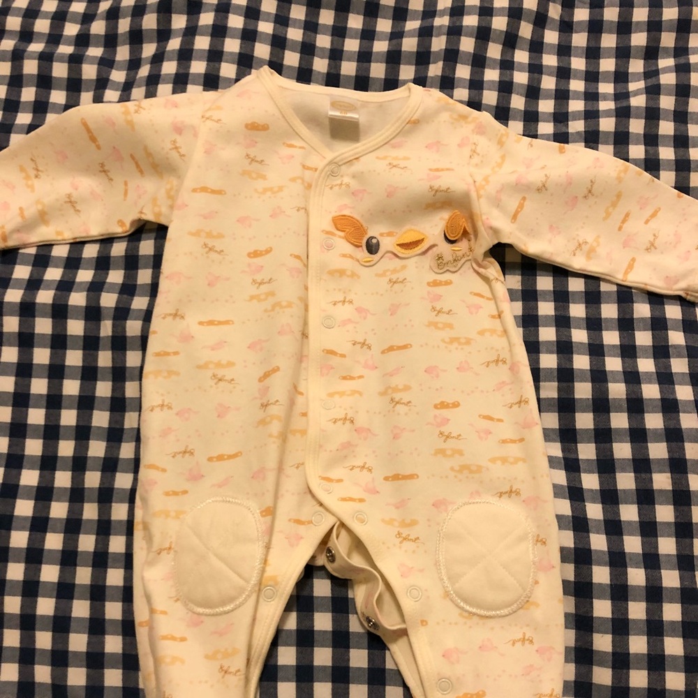 L’Enfant Paris Footed Onesie